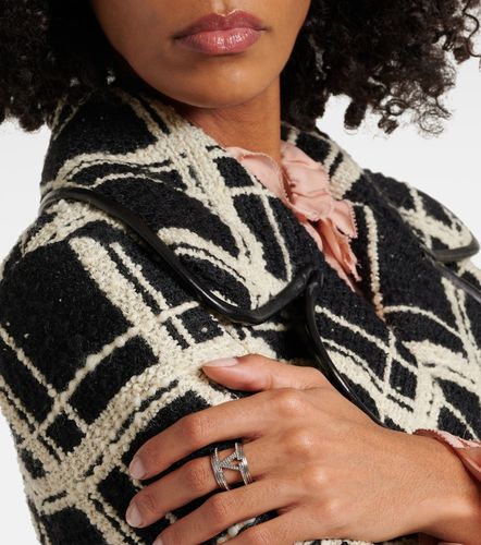 Valentino Bague VLogo à cristaux - Valentino - Modalova