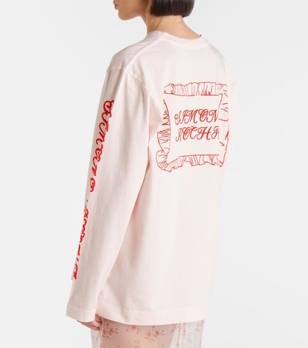 T-shirt Pillowcase imprimé en jersey de coton - Simone Rocha - Modalova