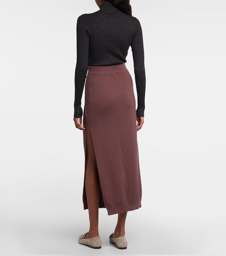 Jupe midi en coton - Brunello Cucinelli - Modalova