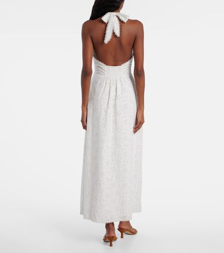 Robe midi Salma brodée en coton - Posse - Modalova