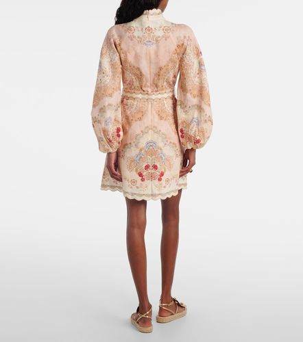 Robe Daylight imprimée en lin - Zimmermann - Modalova