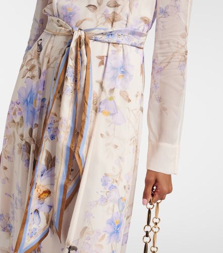 Robe longue Luna à fleurs - Zimmermann - Modalova