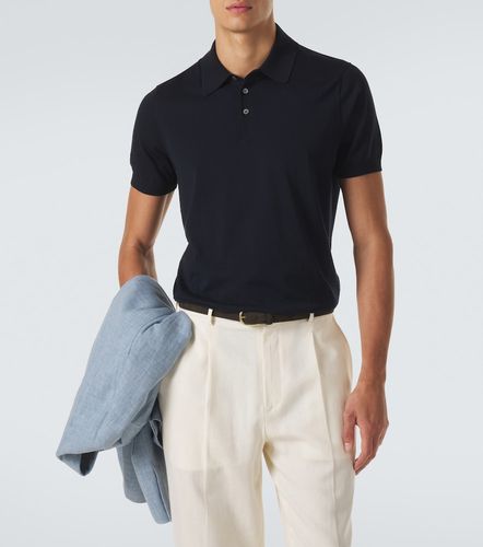 Dunhill Polo en coton et soie - Dunhill - Modalova