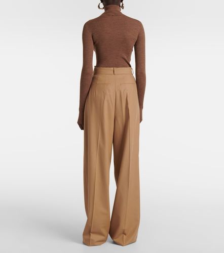 Pantalon ample Kiens12 en laine mélangée - Sportmax - Modalova