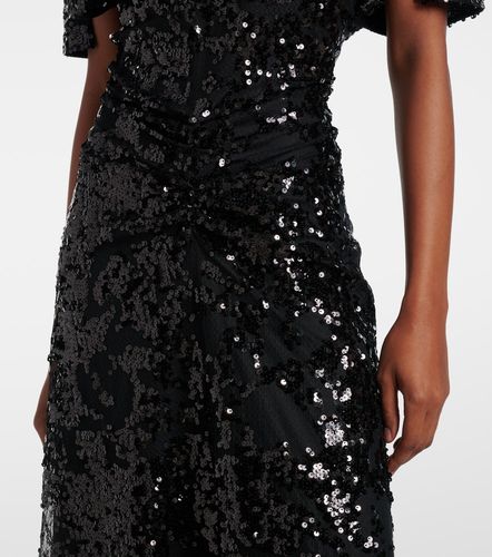Robe longue à sequins - Victoria Beckham - Modalova