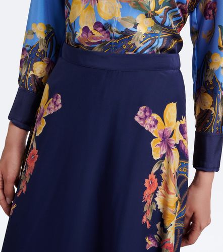 Etro Jupe longue en soie à fleurs - Etro - Modalova
