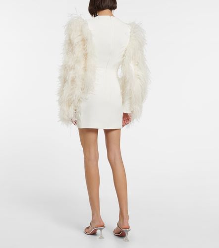 David Koma Robe à plumes - David Koma - Modalova