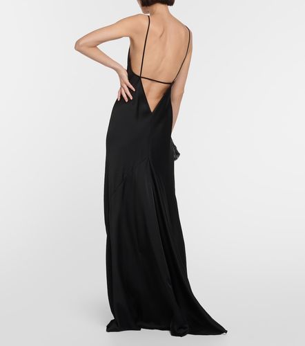 Victoria Beckham Robe en satin - Victoria Beckham - Modalova