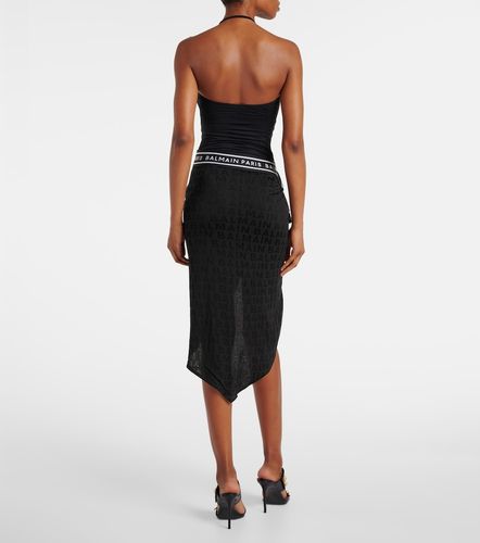 Balmain Tunique à logo - Balmain - Modalova