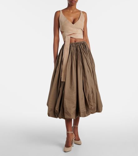 Alaïa Escarpins Decolette 90 en daim - Alaia - Modalova