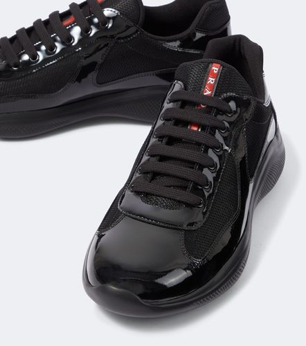 Prada Baskets en cuir verni - Prada - Modalova
