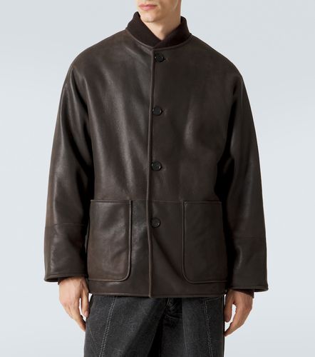 A.Presse Veste en cuir et shearling - A.Presse - Modalova