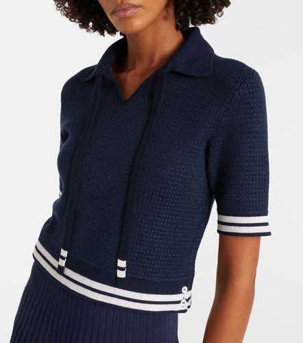 Thom Browne Polo en soie mélangée - Thom Browne - Modalova