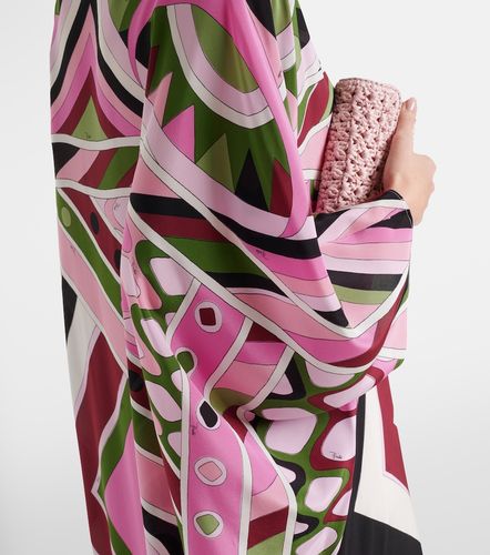 Cafetan Vivara en satin de soie - Pucci - Modalova