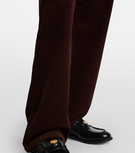 Pantalon ample en velours côtelé de coton - Miu Miu - Modalova