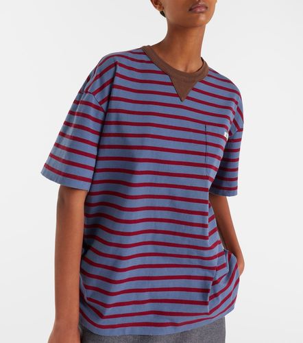 Prada T-shirt rayé en coton - Prada - Modalova