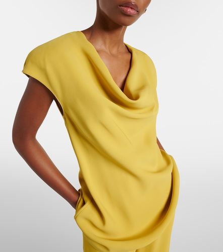 Top drapé en Cady Couture - Valentino - Modalova