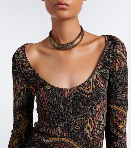 Etro Top à motif cachemire - Etro - Modalova