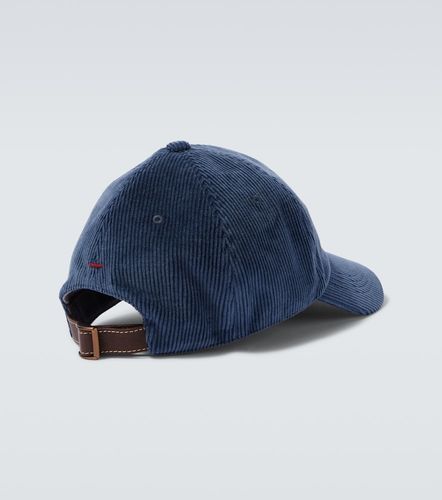 Casquette en coton mélangé à logo - Brunello Cucinelli - Modalova