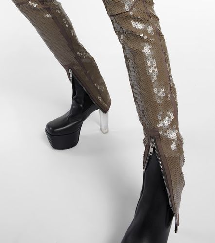 Legging Dirt Waist à sequins - Rick Owens - Modalova