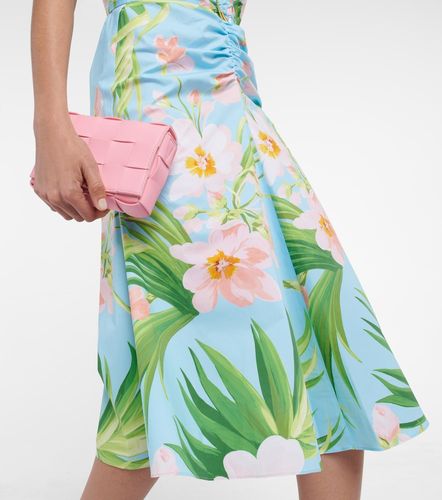 Robe midi imprimée en coton mélangé - Carolina Herrera - Modalova