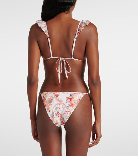 Bikini à imprimé paisley et volants - Etro - Modalova