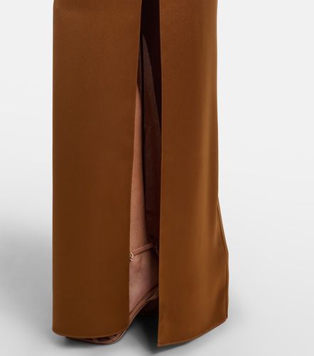 Galvan Robe longue en satin - Galvan - Modalova