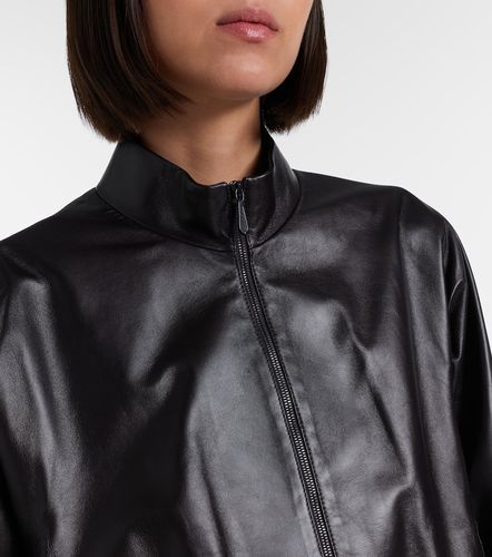 Gucci Veste bomber en cuir - Gucci - Modalova