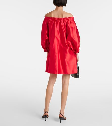 Robe Lepre en soie et coton à encolure bardot - Max Mara - Modalova