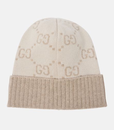 Bonnet GG en jacquard de cachemire - Gucci - Modalova