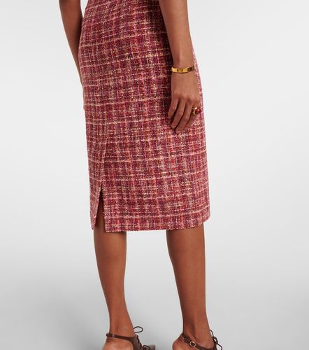 Robe midi en coton et laine mélangée - Etro - Modalova