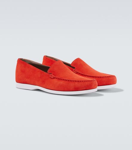 Mocassins Monaco en daim - Manolo Blahnik - Modalova