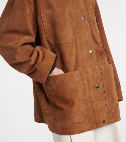 Veste Barn en daim et cuir - Nour Hammour - Modalova
