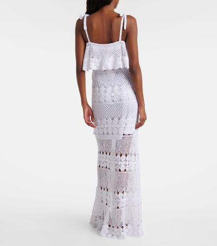 Robe longue Marianne en crochet de coton - Anna Kosturova - Modalova