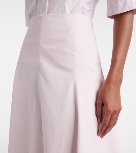 Jupe midi Triangle en coton - Jacquemus - Modalova