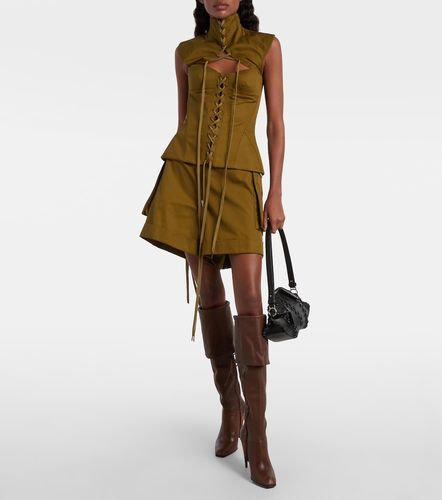 McQueen Bottes Horn en cuir - McQueen - Modalova