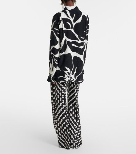 Pantalon ample à pois - Dries Van Noten - Modalova