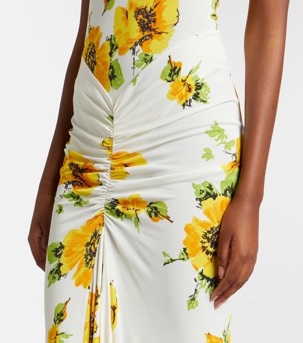 Alaïa Robe longue à fleurs - Alaia - Modalova