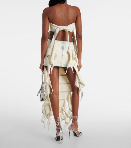 Top Bug à épaules dénudées en denim - Y/Project - Modalova