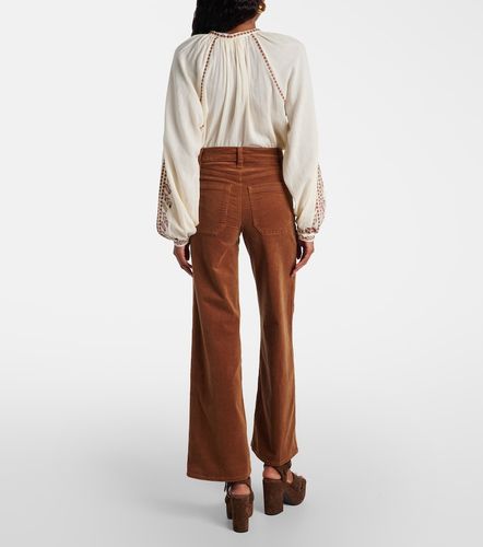Pantalon ample Le Slim Palazzo en velours côtelé - Frame - Modalova