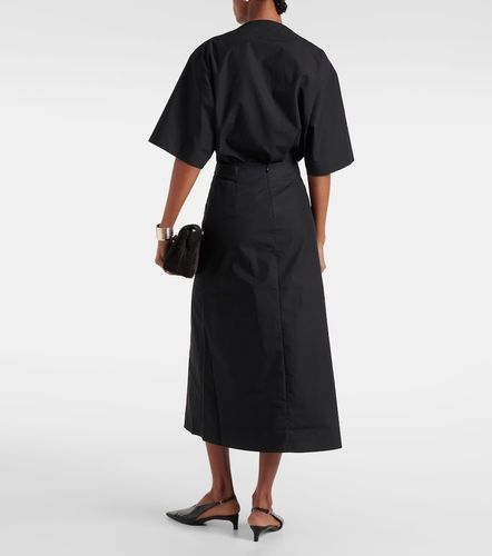 Toteme Jupe midi en coton - Toteme - Modalova