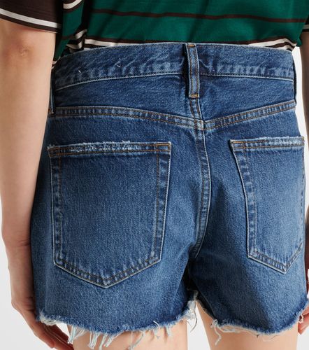 Short en jean The Hang à taille mi-haute - Frame - Modalova