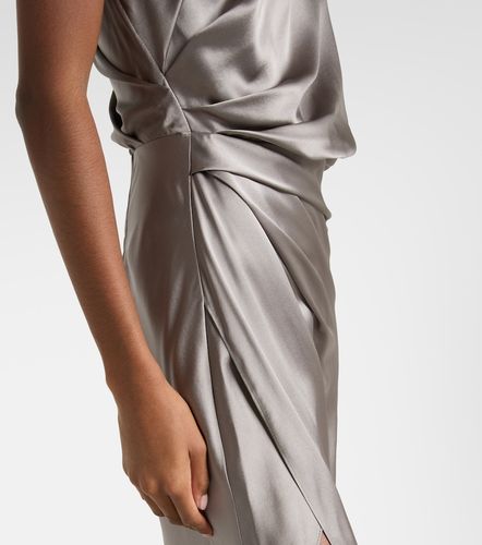 Robe longue en satin de soie - The Sei - Modalova