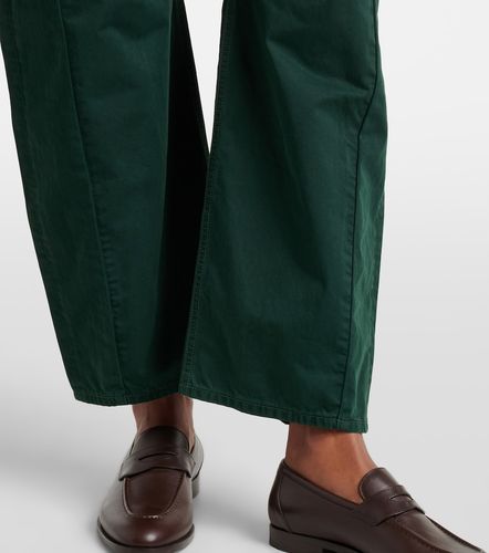 Pantalon ample Sloan en sergé de coton - Veronica Beard - Modalova