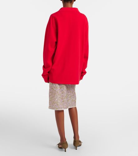 Jupe midi en Re-Nylon à fleurs - Prada - Modalova