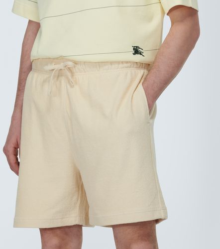 Burberry Short en coton à logo - Burberry - Modalova
