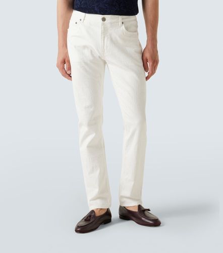 Jean droit Pegaso à taille basse - Etro - Modalova