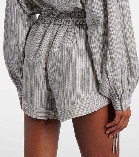 Short Thaliany en coton à rayures - Marant Etoile - Modalova