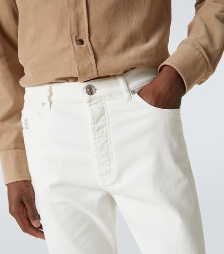 Jean slim à taille haute - Brunello Cucinelli - Modalova