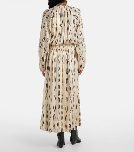 Robe longue Sana en soie mélangée - Isabel Marant - Modalova